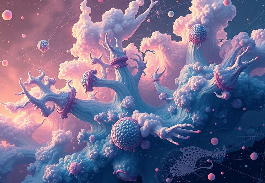 Una galería de obras de arte generadas por IA de Stable Diffusion, estilos variados: anime, fotorrealismo, surrealista; muestra una interfaz de opciones gratuitas